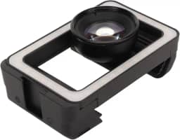 Lente macro para telefone de 100 mm, lente macro de fotografia macro universal 4K HD 10X com luz de preenchimento de LED para fotografia de perto, acessório de lente macro de celular