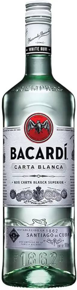 Rum Bacardi Carta Blanca 980ml