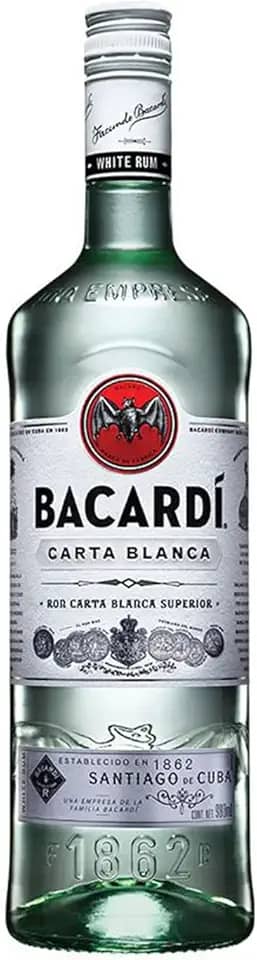 Rum Bacardi Carta Blanca 980ml