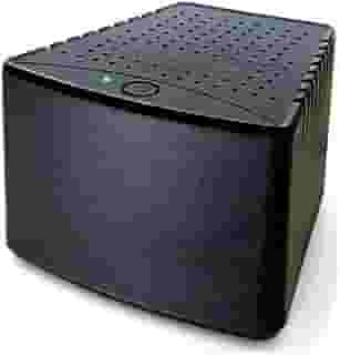 Estabilizador Home 1000 Bivolt 6T Saida 115V, TS Shara, PowerEst 9007, Preto, Pequeno