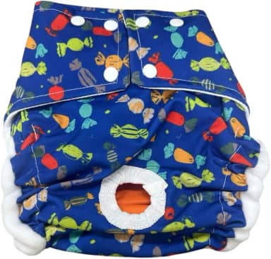 Fralda Ecológica para Pet Aurorinha Sustentável Cão ou Gato tamanho P e M