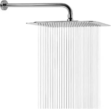 Ducha 20x20 Inox 304 Aréa Interna E Externa Banheiro Piscina