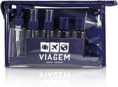 Kit de Frascos p/Viagem de 10 Peças