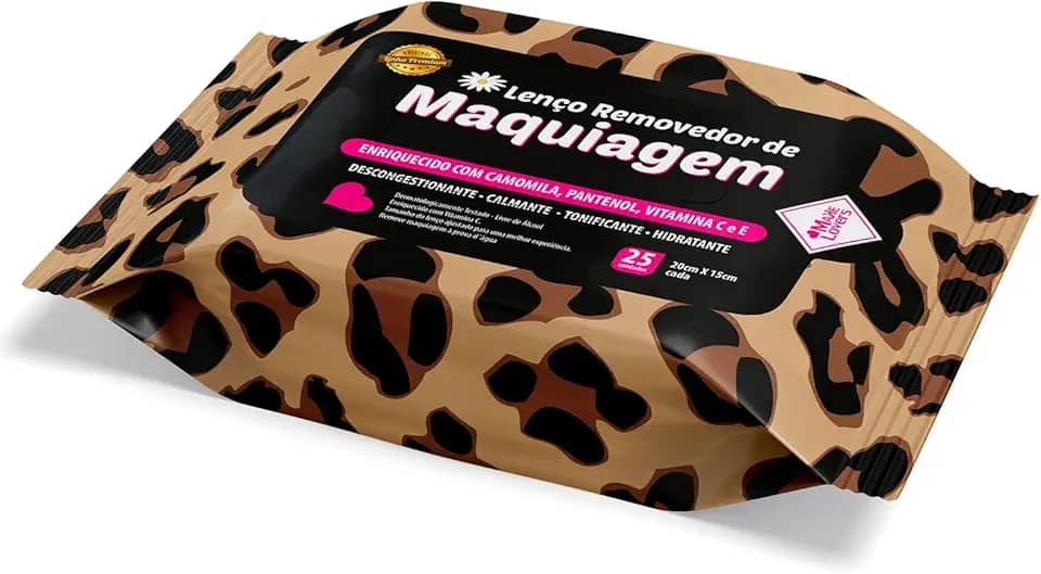 Makelovers Lenço Demaquilante Onça