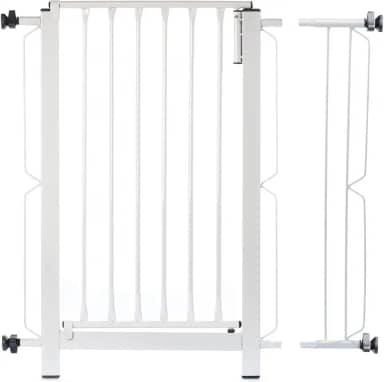 Grade de Proteção Grade Master p/Pets e Bebês em Aço 76-80 cm Ajustável por Pressão – Uso em Porta/Escada