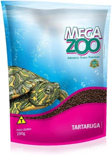 MEGAZOO Ração Extrusada para Tartarugas 280g
