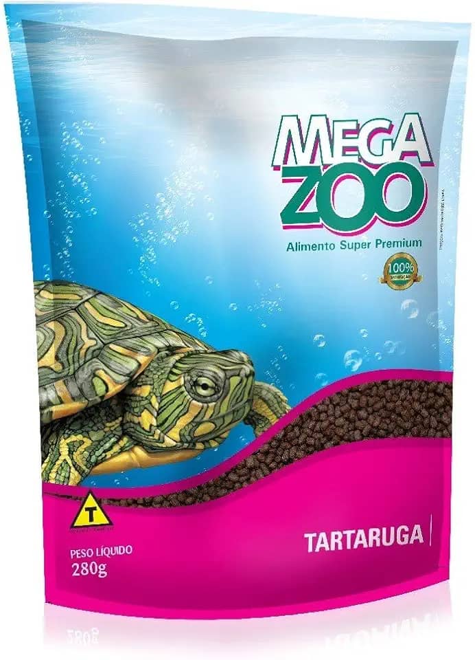 MEGAZOO Ração Extrusada para Tartarugas 280g