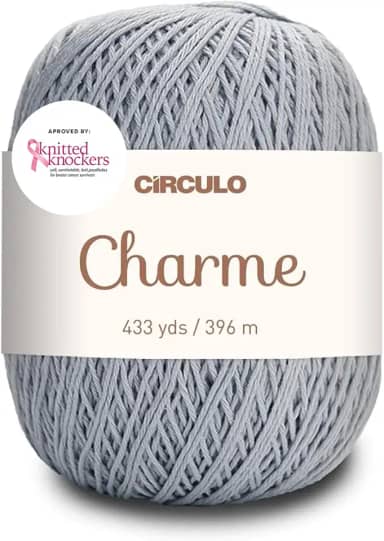 Linha charme Circulo - cor:8008 -Pedreira