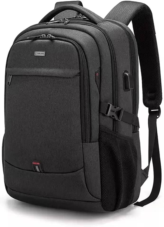 Mochila Executiva Para Notebook Impermeável de até 15.6 Polegadas, Multifuncionais Resistente para Viagens de Negócios Grande Escola Trabalho Viagens Mochila Casual