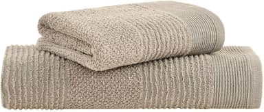 Jogo de Toalhas Buddemeyer Maya Extra Soft Banho Kaki 2 peças