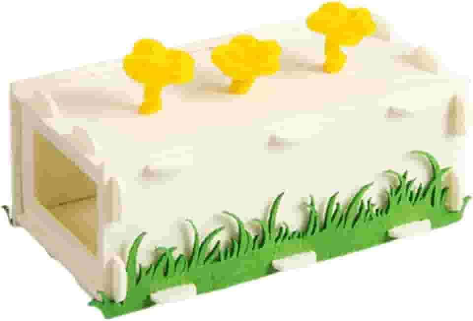 Bothyi Túnel para hamsters, abrigo para porquinhos-da-índia, design removível e leve para hamster sírio, material de feltro para gerbil, abrigo para roedores, 20x9x8cm