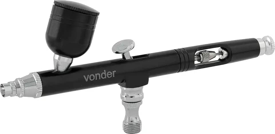 Vonder, Aerógrafo Com Acessórios, 7 Peças.