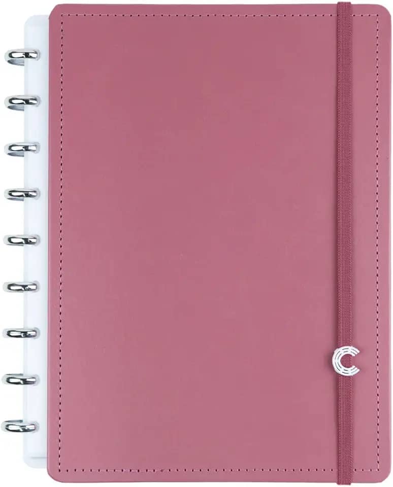 Caderno Inteligente, Médio, 255 X 190 mm, Guava, 80 folhas, Caderno Inteligente