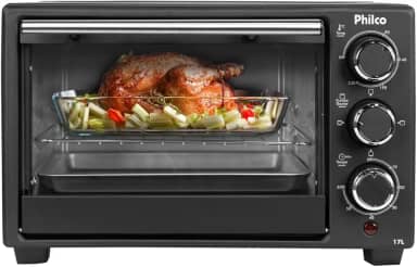 Forno elétrico PFE17P 17L Preto 220v Philco