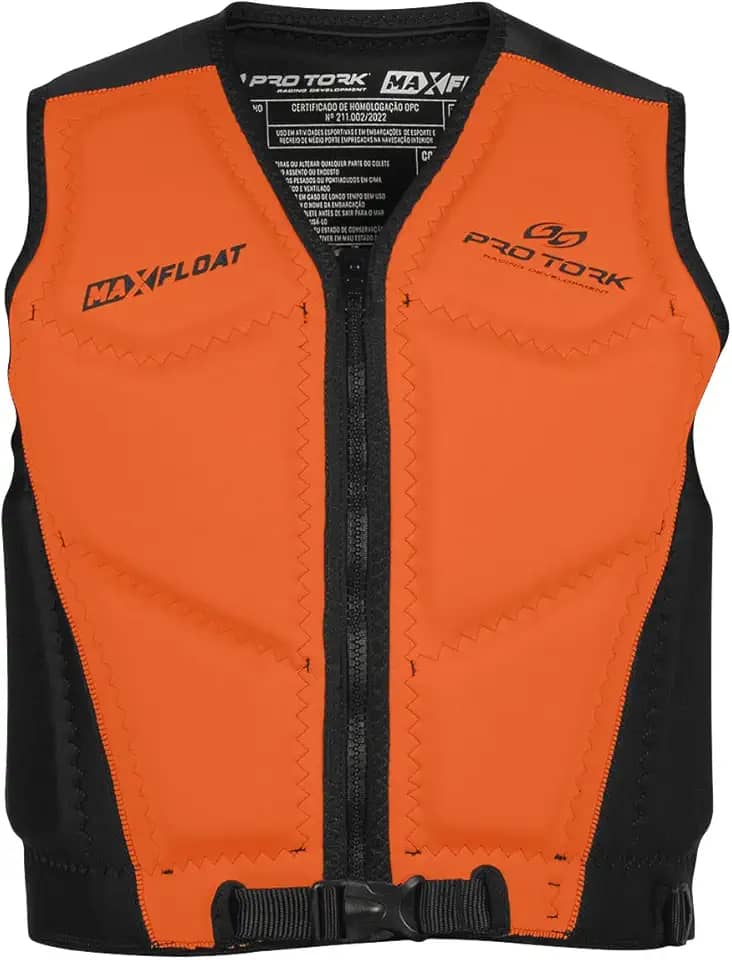 Colete Náutico Homologado Classe V Salva-Vidas Pro Tork