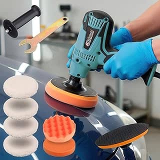 Politriz Polidor Lixadeira Elétrico Automotivo Multifuncional 900w 5 Polegadas Profissional Azul (220v Azul)