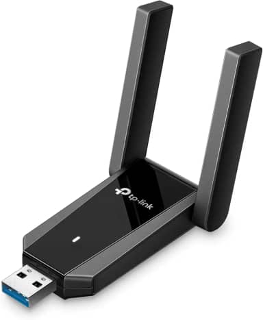 TP-Link - Adaptador USB 3.0 WiFi para PC de computador (Archer TX30U Plus)-AX1800 WiFi 6 adaptador de rede sem fios Plug and Play de banda dupla com 2,4 GHz, 5 GHz, 2 antenas de alto ganho, WPA3
