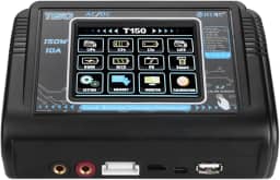 PUSLAKO HTRC T150 LiPo Carregador RC Carregador de equilíbrio de bateria Lipo Carregador de bateria de carro RC Descarregador de bateria de carro 150W 10A 1-6S AC/DC para bateria inteligente Li-ion