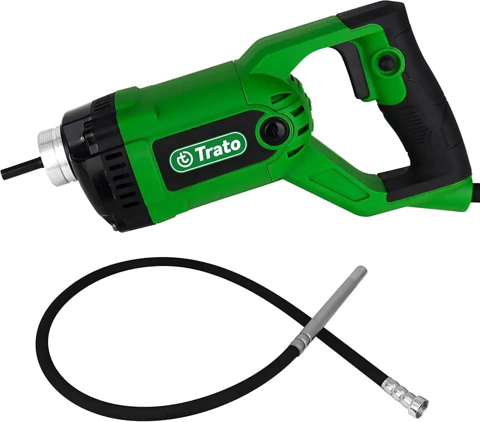 Kit Vibrador de Concreto Portátil 1500W Mangote 1,5m Trato TVIB15 (110, Volts)