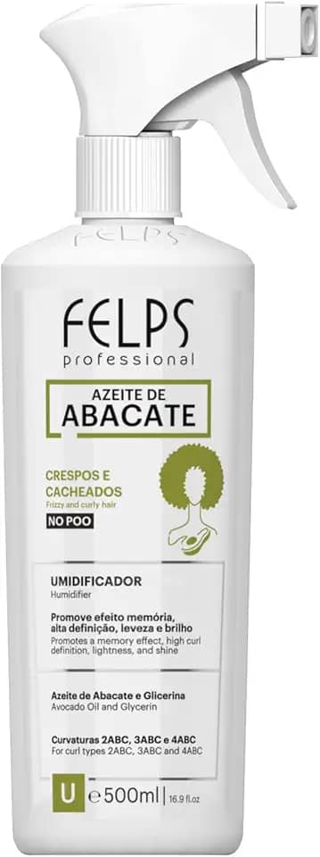 Felps Cachos Umidificador Azeite De Abacate 500ml, Felps Professionnel, 500ml