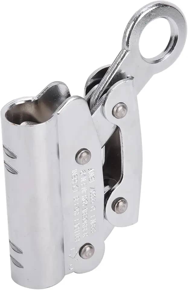 Grab Anti-Outono, 6kn Liga Aço de Equipamento de Travamento Automático, Protege Com Segurança, Escalada, Travessia de Corda de Travamento, Adequado para Escalada, Construção