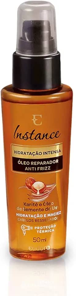 Eudora Instance Óleo Capilar Reparador Karité 50ml, Instance