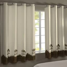 Cortina de Cozinha Estampada Gorgurinho 3,00m x 1,50m Com Ilhós (Talheres)