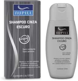 Nupill - Shampoo Cinza Nupill 120Ml Escuro