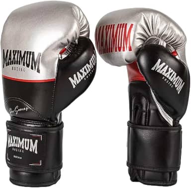 Luva De Muay Thai Boxe Kickboxing Profissional - Maximum Pro Series