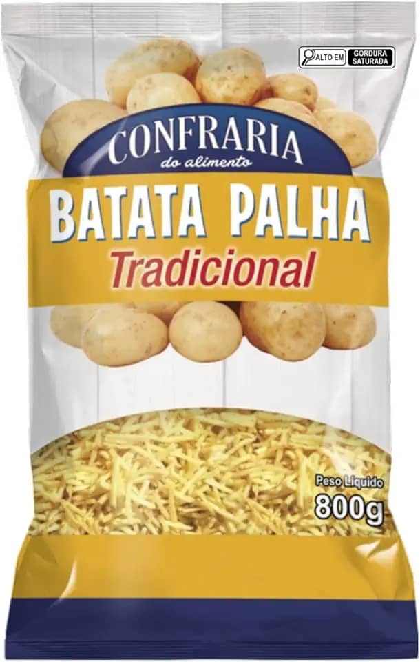 BATATA PALHA 800G CONFRARIA DO ALIMENTO