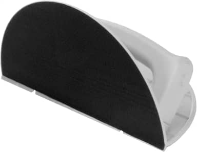 Baoblaze Lixadeira de canto para drywall, suporte para lixa de ângulo, ferramenta multifuncional profissional portátil para lixar ângulo reto para cantos de