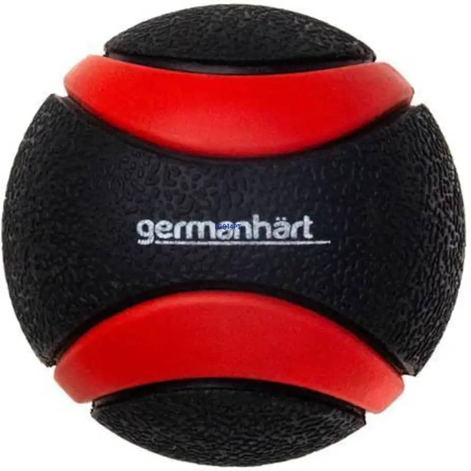 Germanhart Bola Ultraball 60mm com Apito, Estimula a Interação, 1 Unidade, Tamanho M, Preta