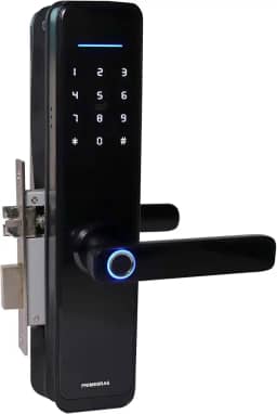 FECHADURA DIGITAL BIOMÉTRICA ELETRÔNICA INTELIGENTE PRIMEBRAS RIO C/WI-FI, APP