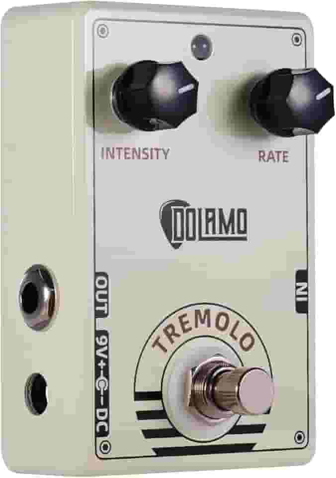 Moniss D-13 Pedal De Efeito Tremolo Para Guitarra D-13 Estilo Vintage Com Controle De Intensidade E Taxa Projeto Bypass Verdadeiro Para Guitarra Elétrica