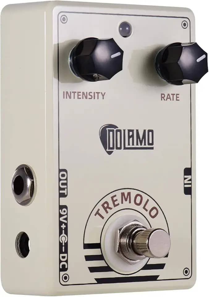 Moniss D-13 Pedal De Efeito Tremolo Para Guitarra D-13 Estilo Vintage Com Controle De Intensidade E Taxa Projeto Bypass Verdadeiro Para Guitarra Elétrica