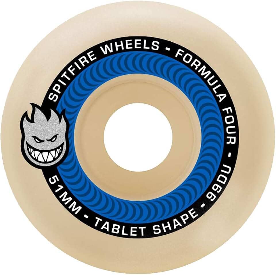 Spitfire Formula Four 99D Rodas de skate para tablet - Conjunto de 4