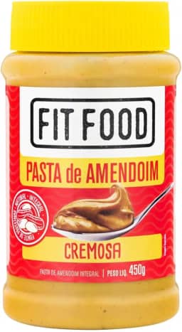 Fit Food Pasta de Amendoim Cremosa 450g