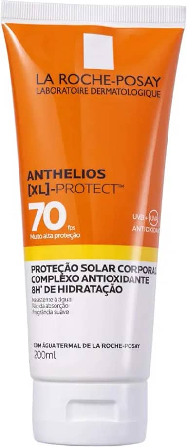La Roche-Posay, Anthelios XL, Protetor Solar Corporal, FPS 70, 200ml