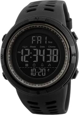 Relógio Masculino Esportivo Digital à Prova D'água Preto 1251
