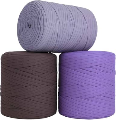 SYMEON Fio de Malha GUARANI 1kg Ecologico Residual 140m Artesanato Crochê