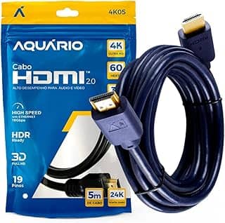 CABO HDMI 2.0 4K 3D 19 PINOS - 5 METROS