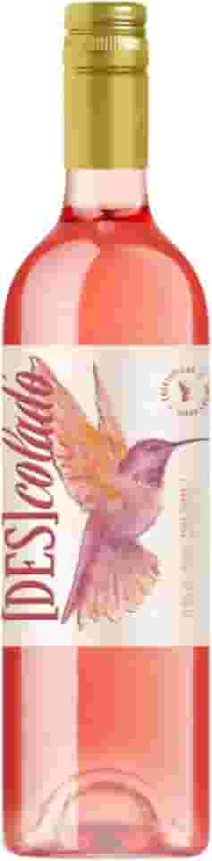 Descolado, Vinho Rose blend Suave, Cabernet Sauvignon, Syrah e Moscatel, Chileno, Invina, 750ml
