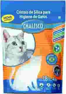 Chalesco Areia Higiênica Cristais de Sílica para Gatos 1,8 kg