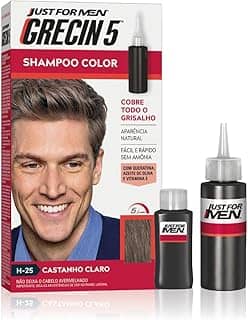 Grecin Shampoo Tonalizante 5 Castanho Claro 60Ml