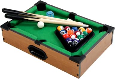 Mini mesa de sinuca para festa, jogo de tabuleiro de madeira para festival familiar