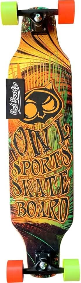 Skate Longboard Completo Owl Sports Trible Speed