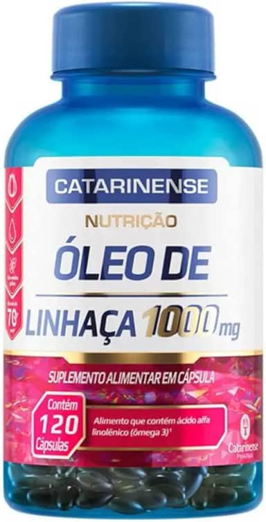 ÓLEO DE LINHAÇA 120 CÁPS