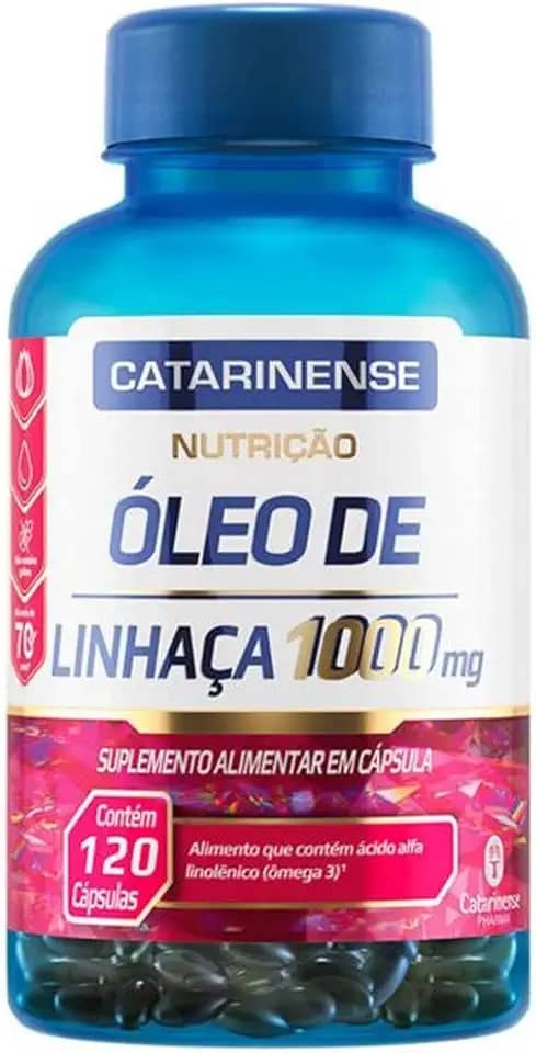 ÓLEO DE LINHAÇA 120 CÁPS