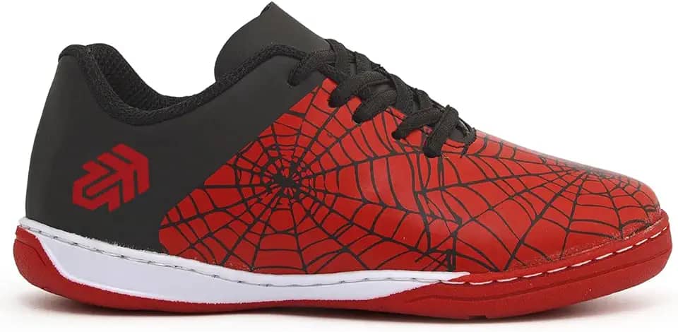 Tênis Chuteira Futsal Infantil Aranha Quadra Salão do 26 ao 33