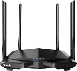 Roteador Wifi Gamer Ac1200Mbps 4Ant Tenda Ac6, Preto